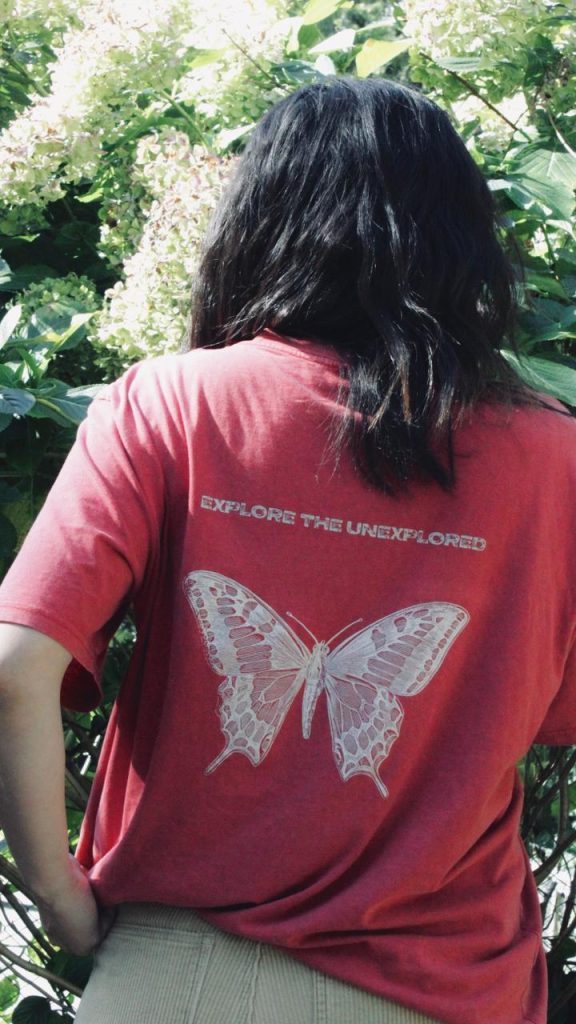 Polera desgaste natural - Desierto rosa